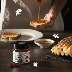 Honey with Handpicked Greek Saffron