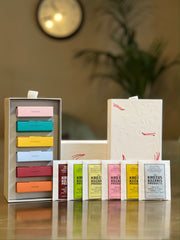 Luxury Herbal Tea Gift Set, Premium Quality Tea Bags, Saffron Greek Tea